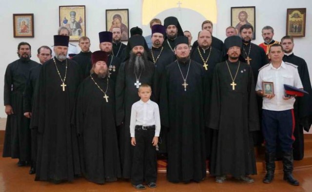 Духовенство Ростовской епархии в Кременском Вознесенском мужском монастыре